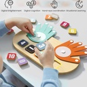 TOP BRIGHT Preschool Learning Toys for Toddlers 2-4, Montessori Toys for 3 4 5 Year Old Sorting Stacking Toys