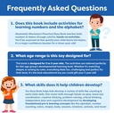 Montessori Preschool Busy Book for Toddlers Ages 3 and Up - Preassembled - Preschool Learning Activities Homeschool Montessori Toys
