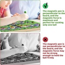 Magnetic Alphabet Maze,Montessori Toys,Alphabet Puzzle Toddler Toys for Ages 2-4,Sensory Toys Fine Motor Skills,Birthday Gifts for Kids