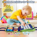 Toddler Busy Board - Montessori Toys for Toddler Boy Birthday Gift