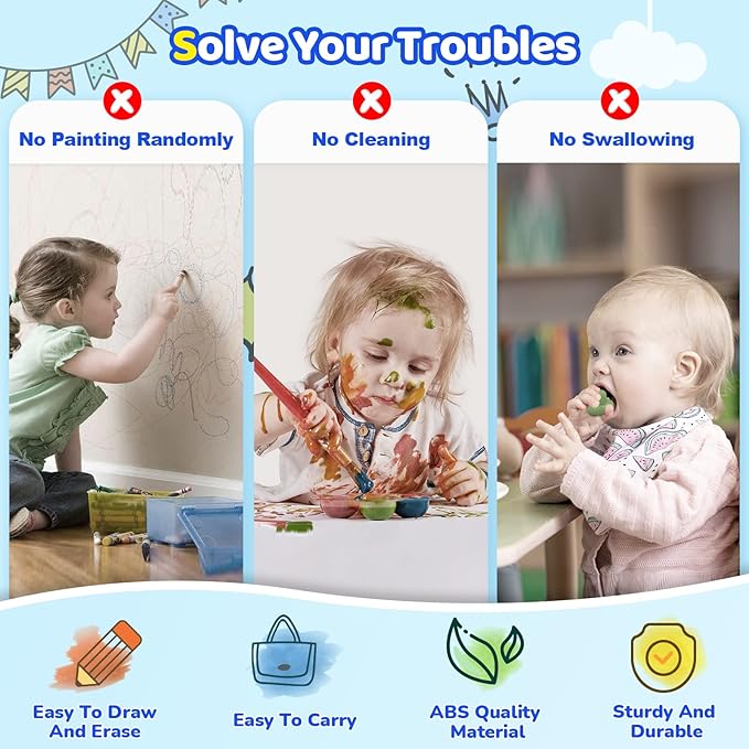 Kikidex Magnetic Drawing Board
