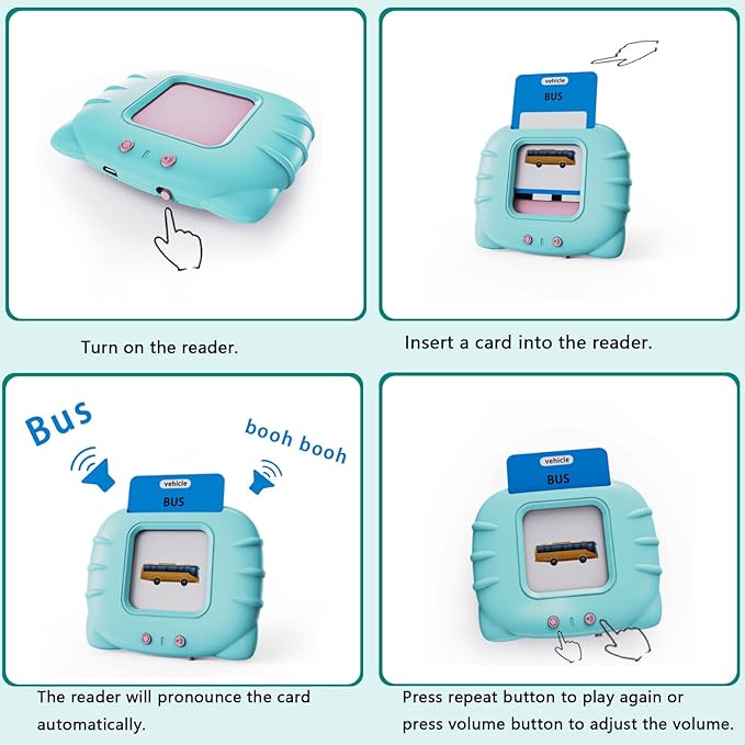 Lapare Audible Learning Toy with Music for Toddler