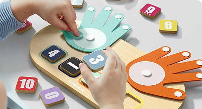 TOP BRIGHT Preschool Learning Toys for Toddlers 2-4, Montessori Toys for 3 4 5 Year Old Sorting Stacking Toys
